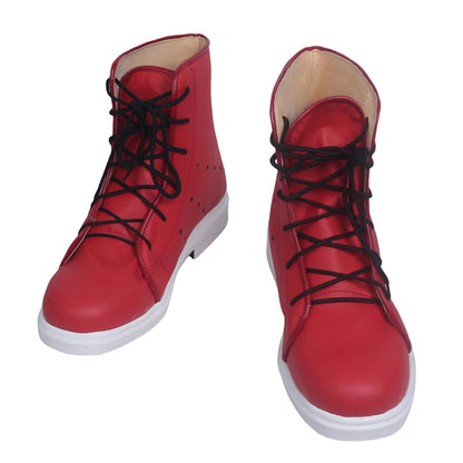 Persona 5: Dancing Star Night Protagonist Akira Kurusu Ren Amamiya Red Cosplay Shoes Cosplay Boots