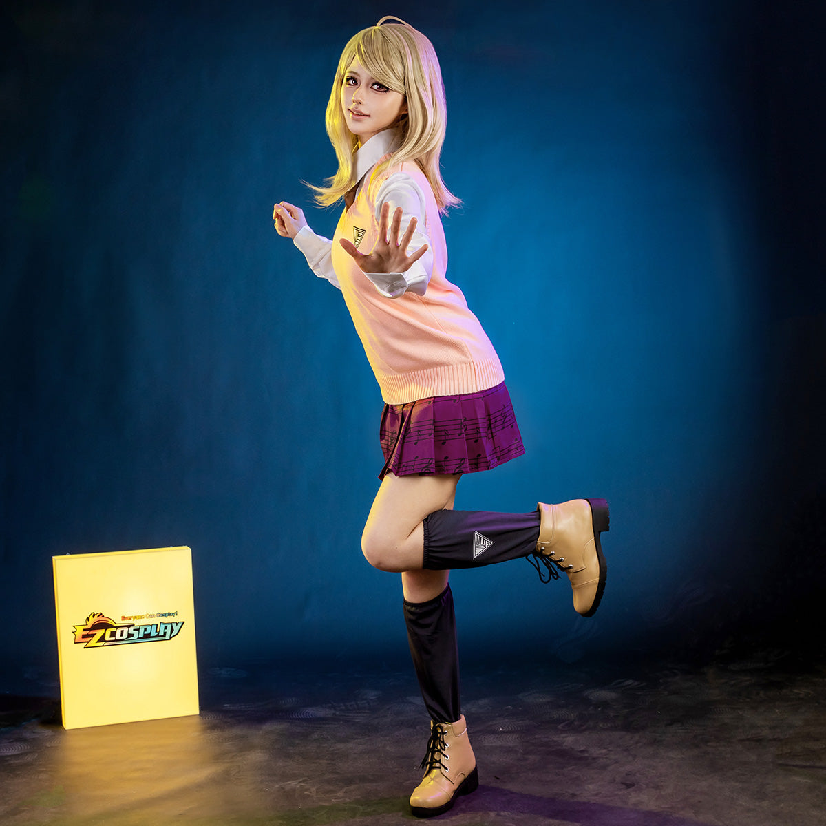 Danganronpa Dangan Ronpa V3: Killing Harmony Kaede Akamatsu Cosplay Costume - No Bag