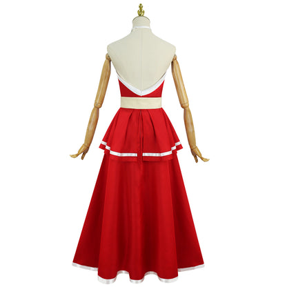 Hazbin Hotel Season 2 Charlie Party Dress Red Dress Cosplay Costume