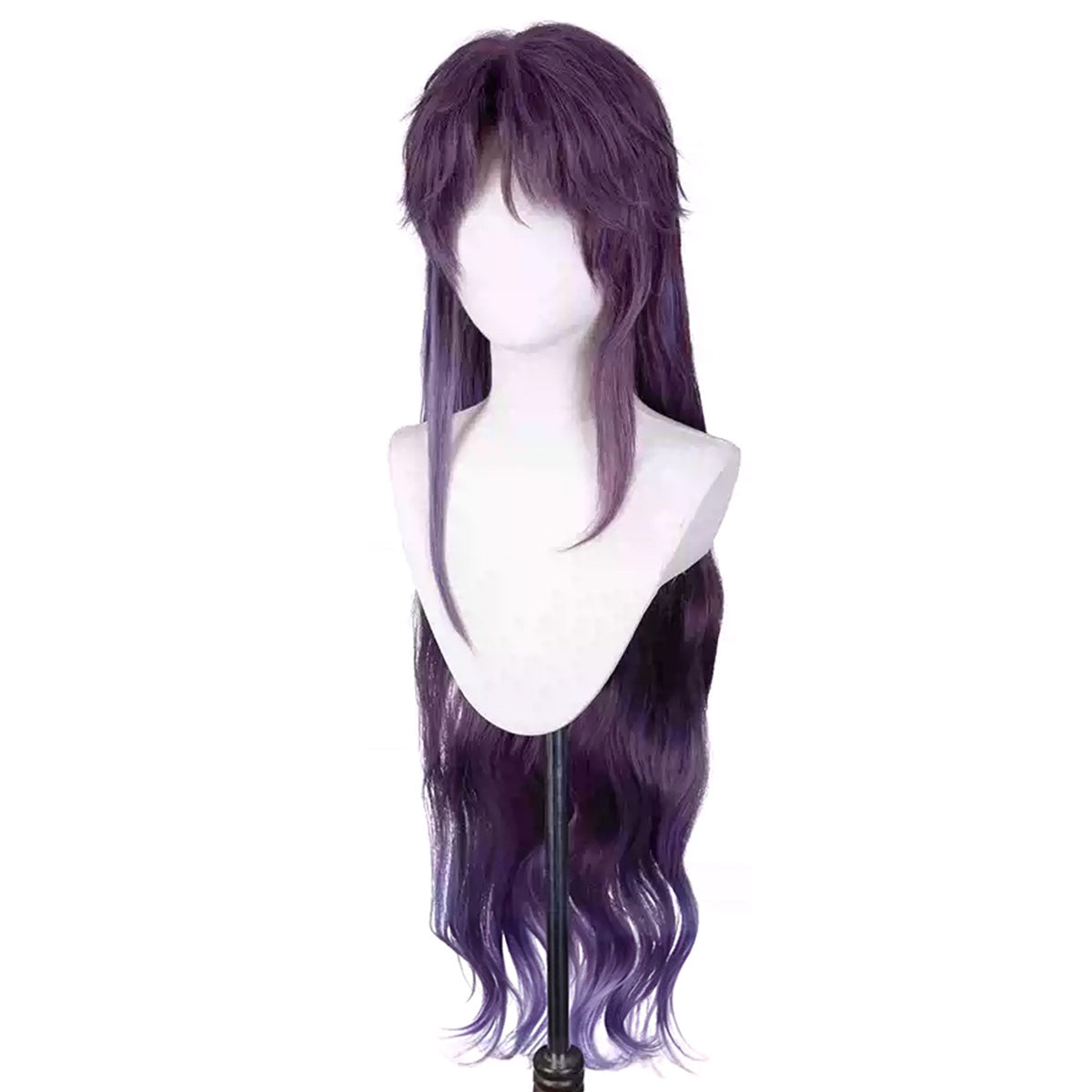 Perruque de cosplay en argent Honkai: Star Rail Arlan