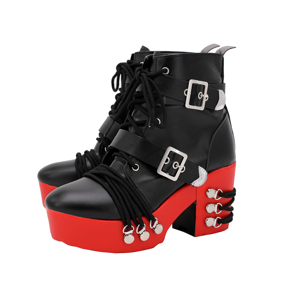 Dead Or Alive 6 Marie Rose White Black Cosplay Shoes