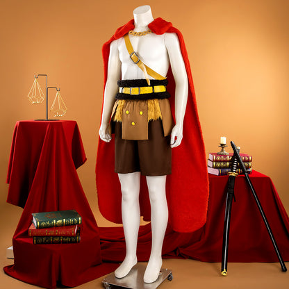 One Piece Monkey D. Luffy Elbaph Elbaf Cosplay Costume