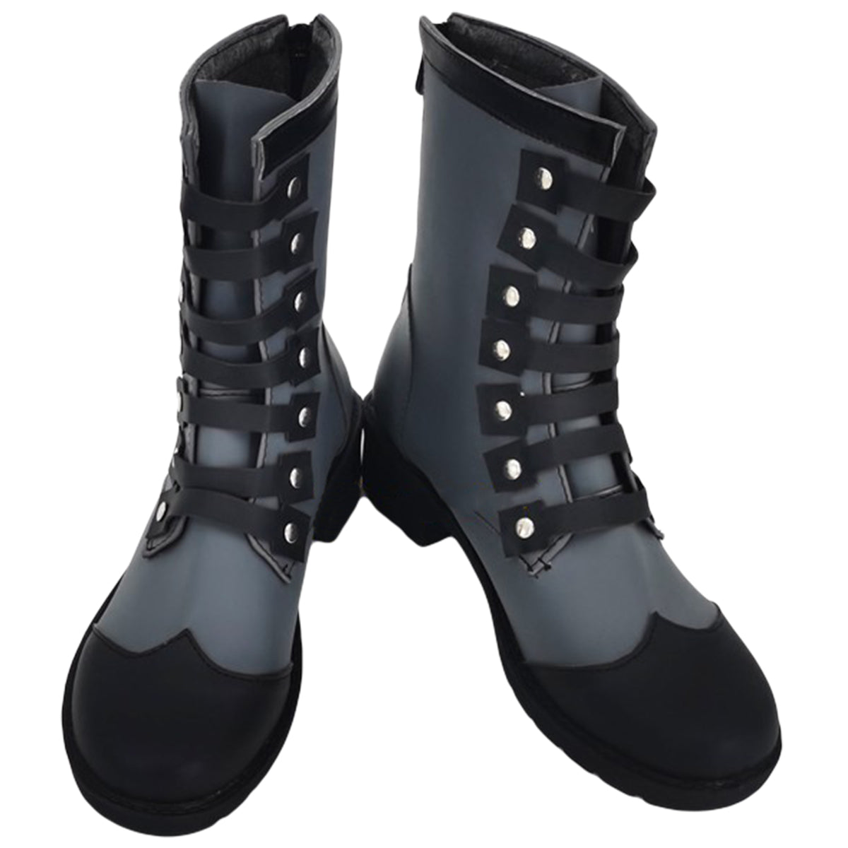The Great Ace Attorney Chronicles A Most Singular Great Detective Herlock Sholmes Grey Cosplay Shoes