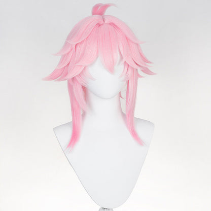Honkai: Star Rail Evanescia Pink Cosplay Wig