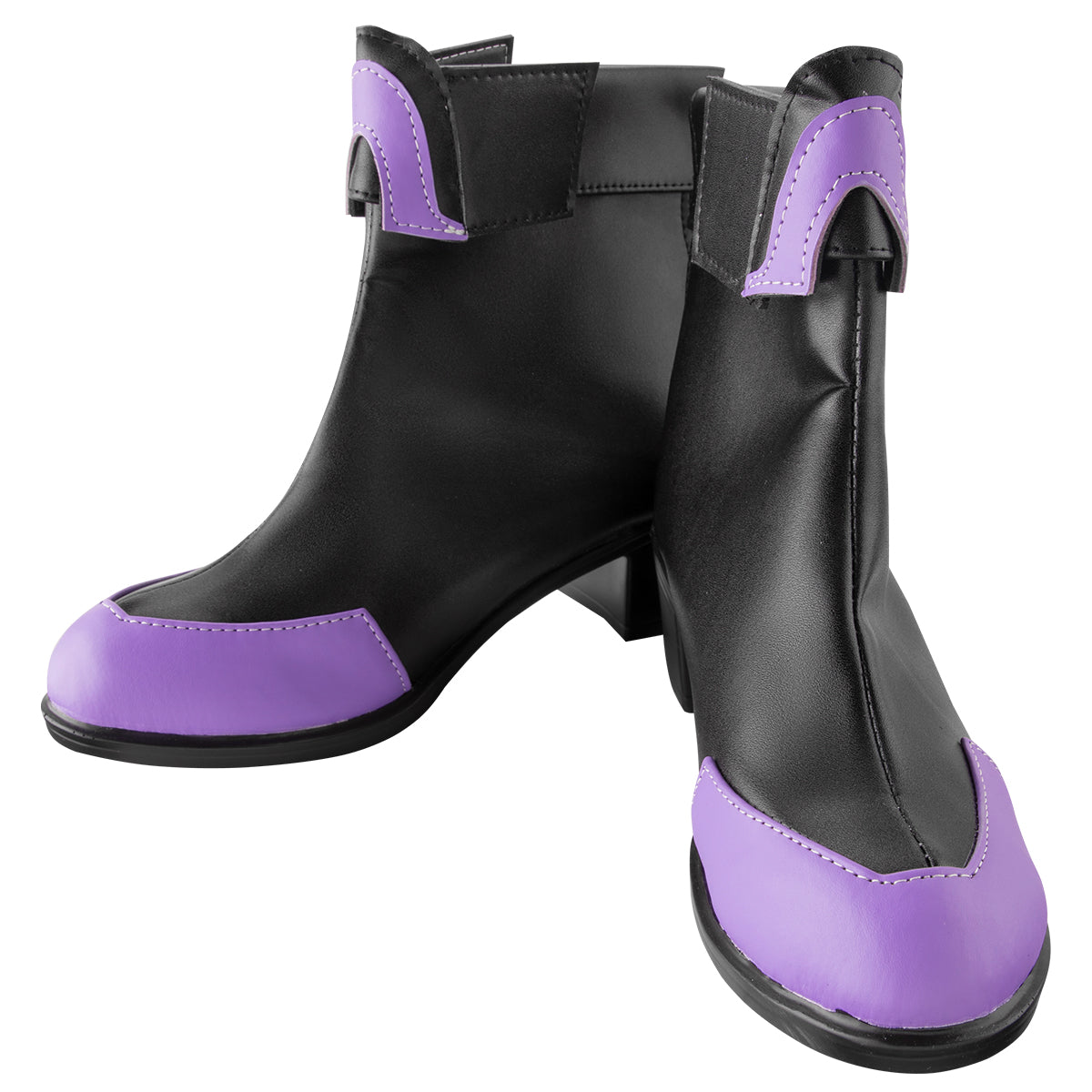 Hyperdimension Neptunia Purple Heart Black Cosplay Shoes