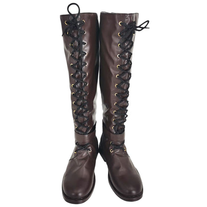 Akatsuki Deidara de Naruto Halloween zapatos blancos botas de Cosplay