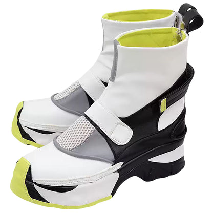 Akatsuki Deidara aus Naruto Halloween Weiße Schuhe Cosplay Stiefel
