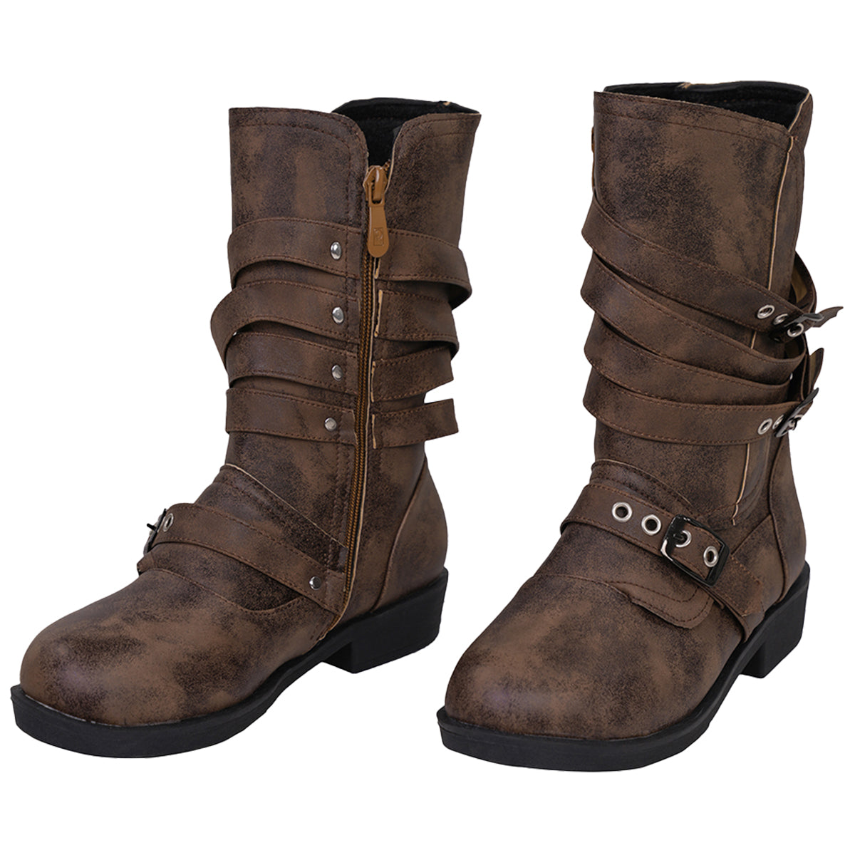 RE 9 RE Requiem Grace Ashcroft Brown Cosplay Shoes