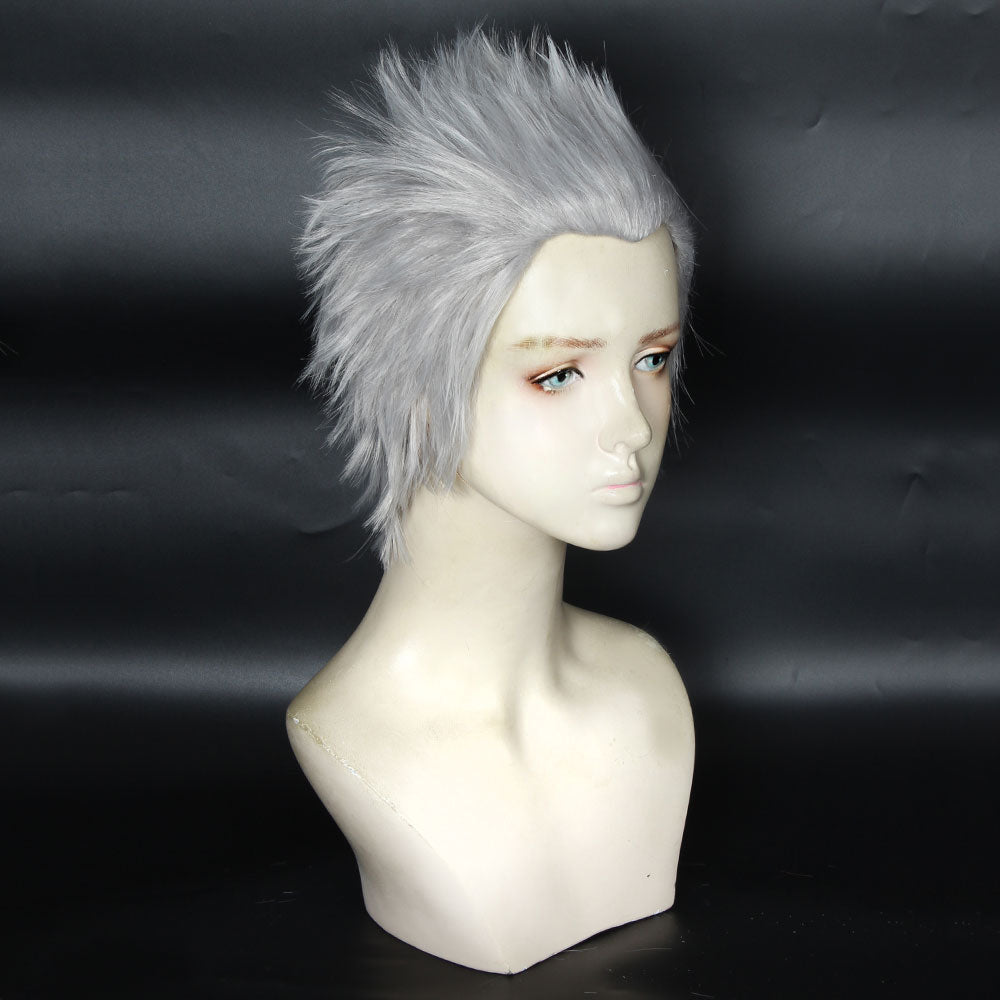 Zhongli von Genshin Impact Halloween braune Cosplay-Perücke