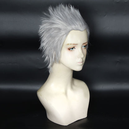 Zhongli von Genshin Impact Halloween braune Cosplay-Perücke