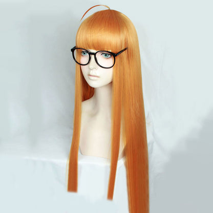 Persona 5 Futaba Sakura Orange Cosplay Wig - Only Wig