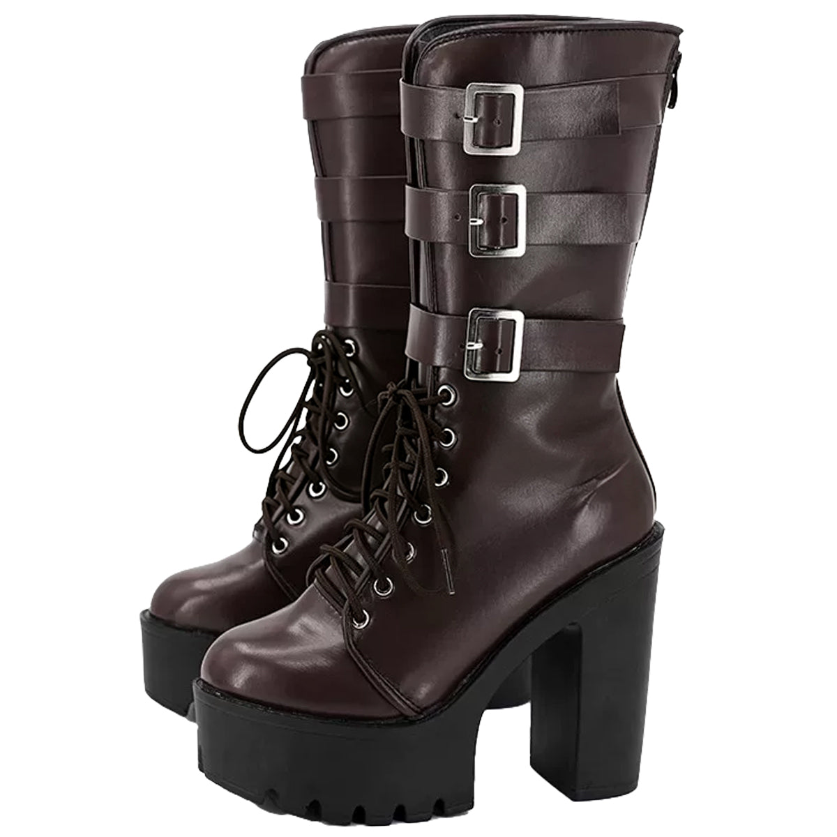 Akatsuki Deidara de Naruto Halloween zapatos blancos botas de Cosplay