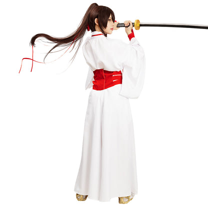 Hell's Paradise Jigokuraku Sagiri Yamada Asaemon White Cosplay Costume