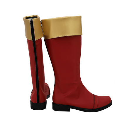 Akatsuki Deidara aus Naruto Halloween Weiße Schuhe Cosplay Stiefel