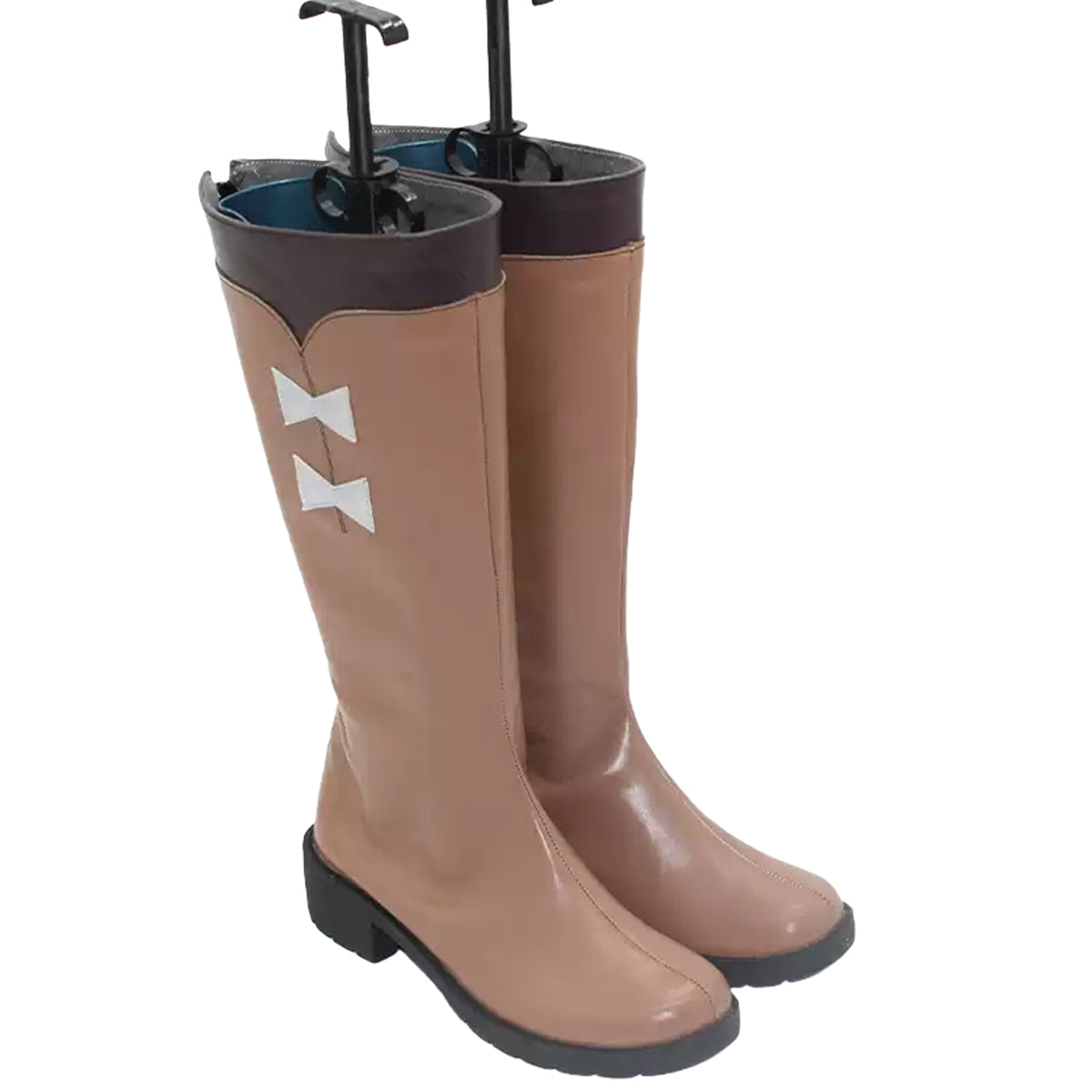 Genshin Impact Paimon Weiß Rosa Schuhe Cosplay Stiefel