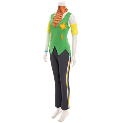 JoJo's Bizarre Adventure: Stone Ocean Anime Hermes Costello Halloween Cosplay Costume