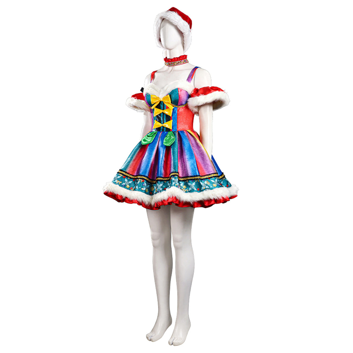 sparkling christmas dress Sparkling Christmas Dress Set for Girls, Red / 2-3T