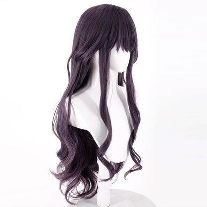 The Fragrant Flower Blooms with Dignity Kaoru Hana wa Rin to Saku Kaoruko Waguri Purple Cosplay Wig