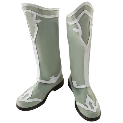 Akatsuki Deidara aus Naruto Halloween Weiße Schuhe Cosplay Stiefel