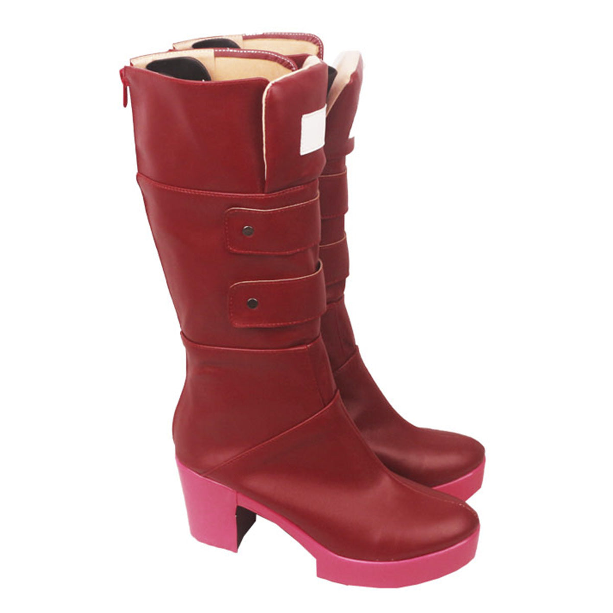 Cyberpunk: Edgerunners Kiwi Red Cosplay Shoes