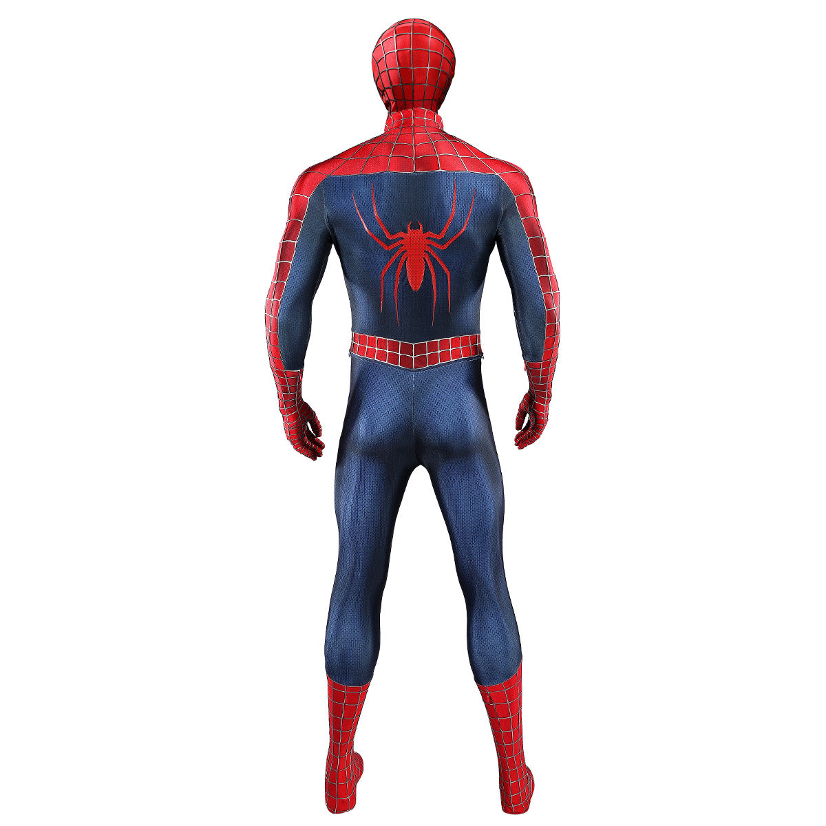Marvel 2002 Movie Spider-Man Peter Parker Tobey Maguire Premium Edtion Cosplay Costume