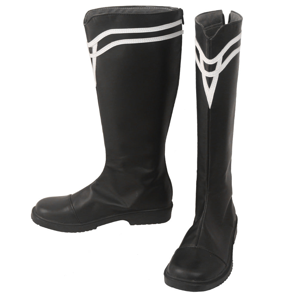 Akatsuki Deidara aus Naruto Halloween Weiße Schuhe Cosplay Stiefel