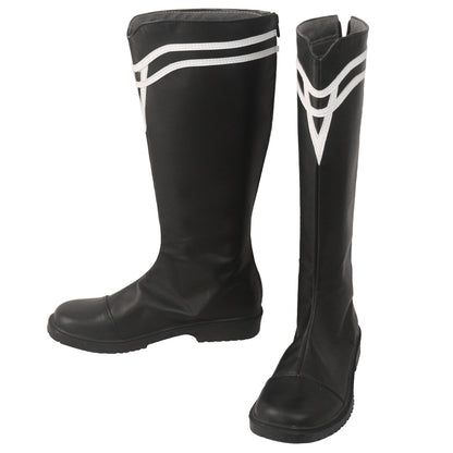 Akatsuki Deidara aus Naruto Halloween Weiße Schuhe Cosplay Stiefel