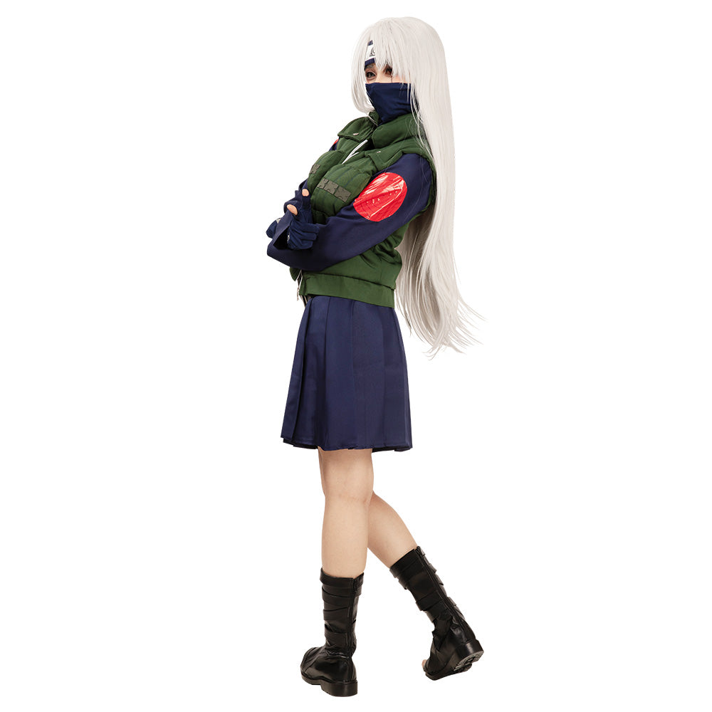 Disfraz de Kakashi Hatake femenino de Naruto Halloween Cosplay