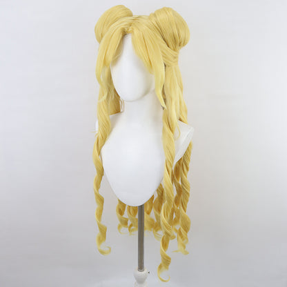 Tronçonneuse Homme Denji Doré Cosplay Perruque