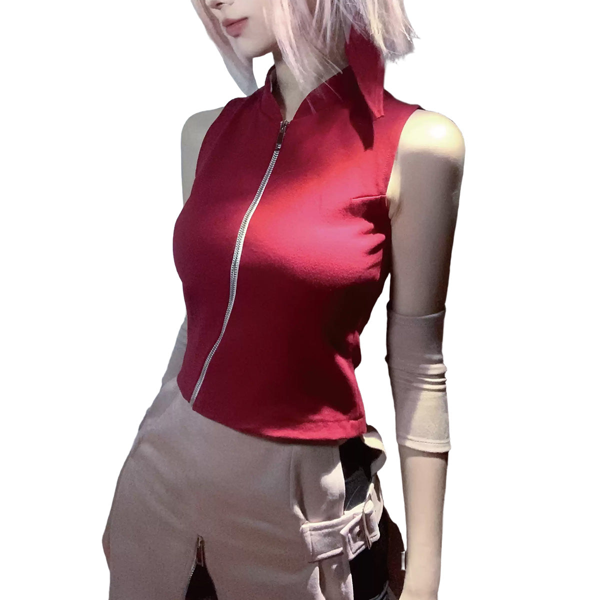 Sakura Haruno from Ninja Village Halloween Cosplay Costume