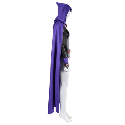 Halloween Raven Superheroine Cosplay Costume