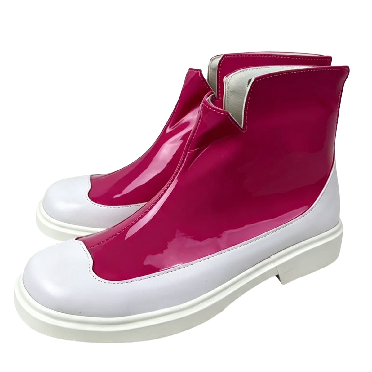Cyberpunk: Edgerunners Ending Theme Let You Down Sasha Yakovleva Pink Cosplay Shoes