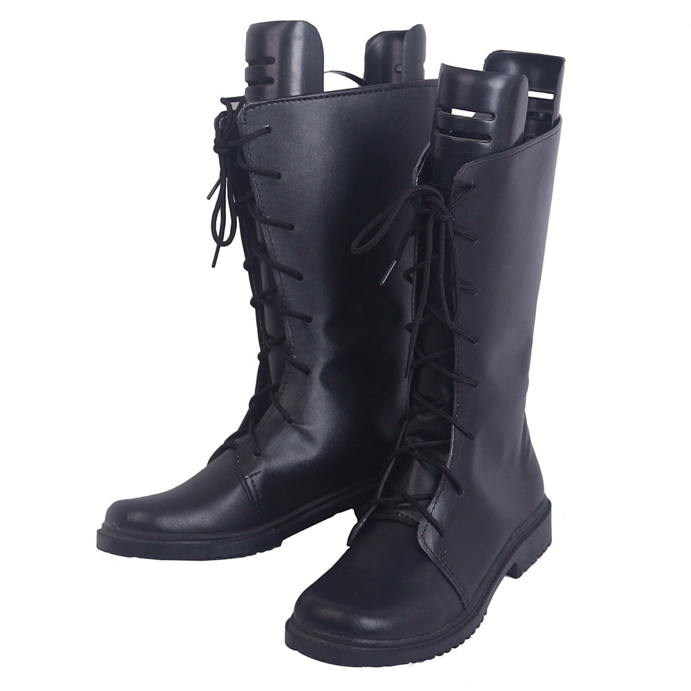 Akatsuki Deidara aus Naruto Halloween Weiße Schuhe Cosplay Stiefel