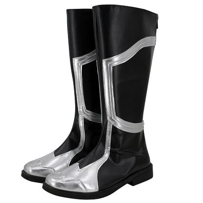 Shin Megami Tensei V The Protagonist Nahobino Form Black Shoes Cosplay Boots