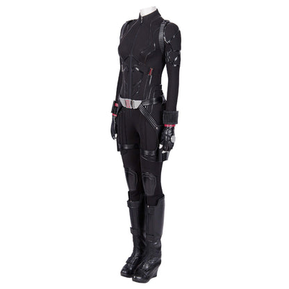 Marvel Avengers 4: Endgame Avengers Black Widow Natasha Romanoff Halloween Cosplay Costume-No Boots