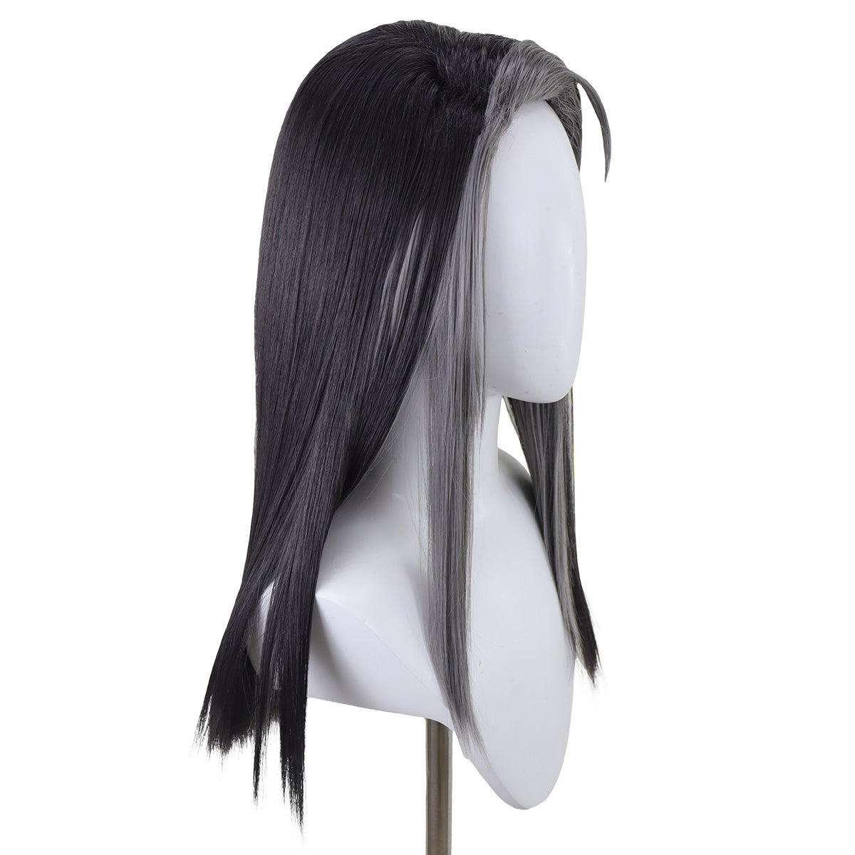 Perruque de cosplay en argent Honkai: Star Rail Arlan