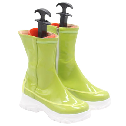 Akatsuki Deidara de Naruto Halloween zapatos blancos botas de Cosplay