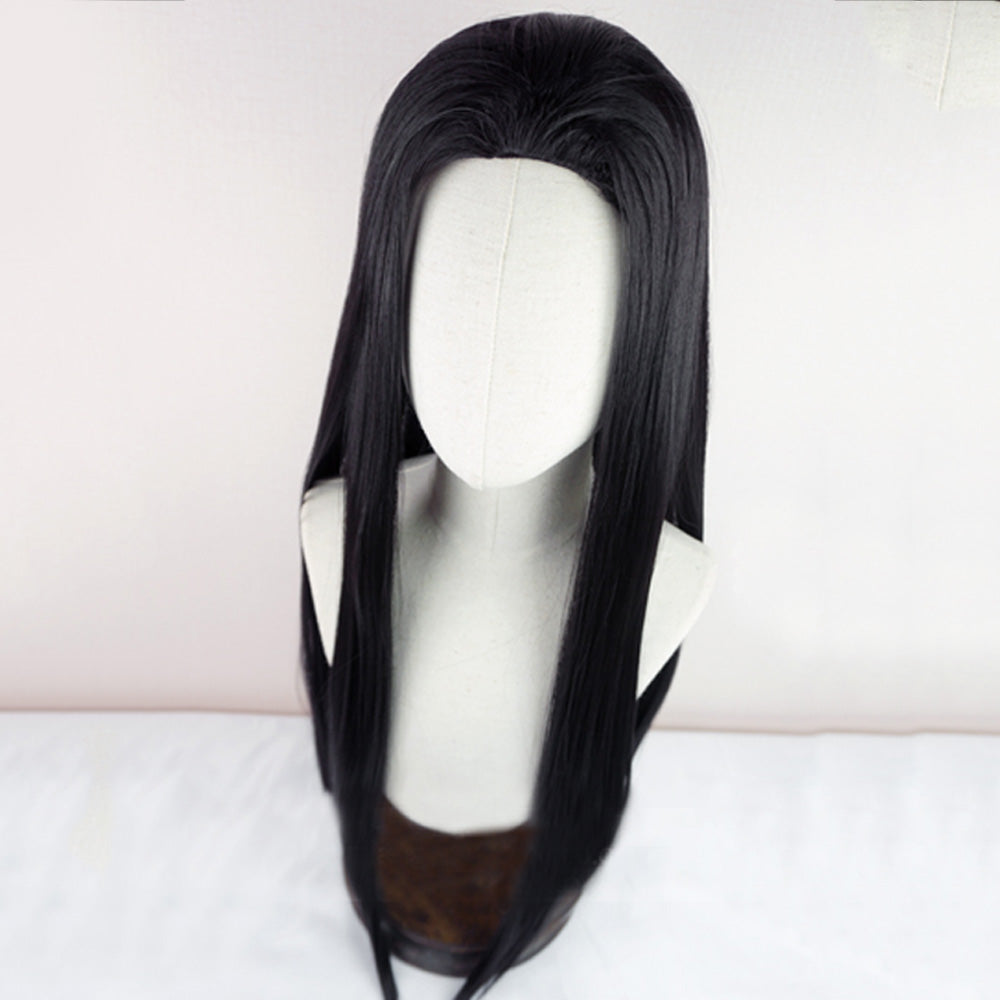 Hunter X Hunter Illumi Zoldyck Black Cosplay Wig