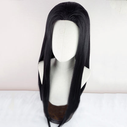 Hunter X Hunter Illumi Zoldyck Black Cosplay Wig