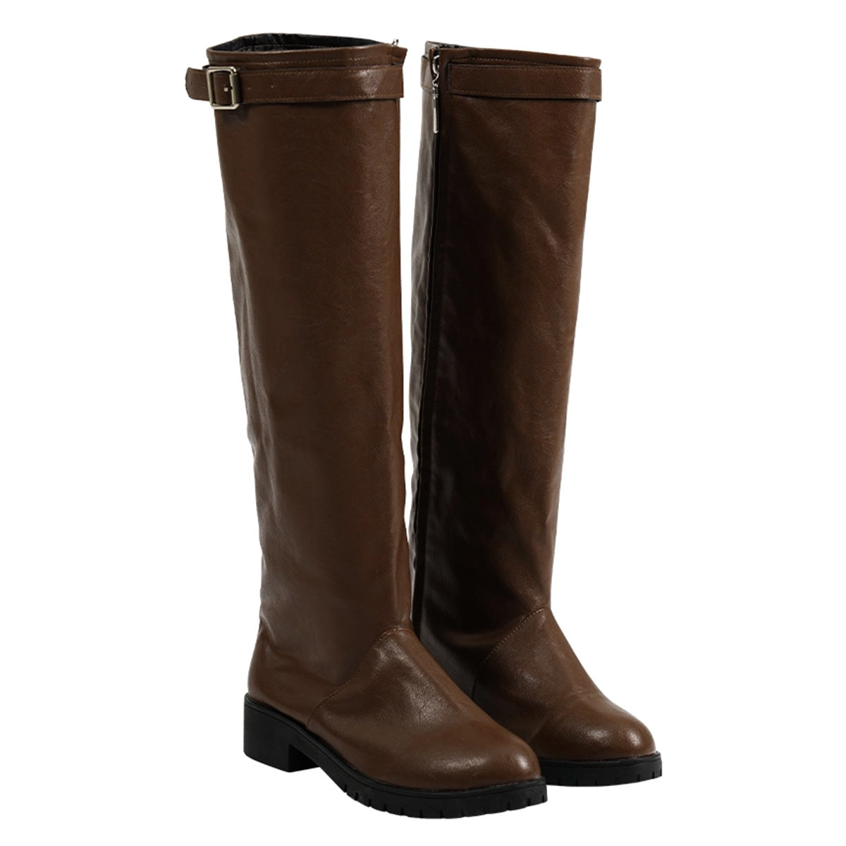 RE IV 4 Remake Ashley Graham Brown Shoes Cosplay Boots