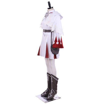 Final Fantasy XIV FF14 White Mage B Edition Cosplay Costume