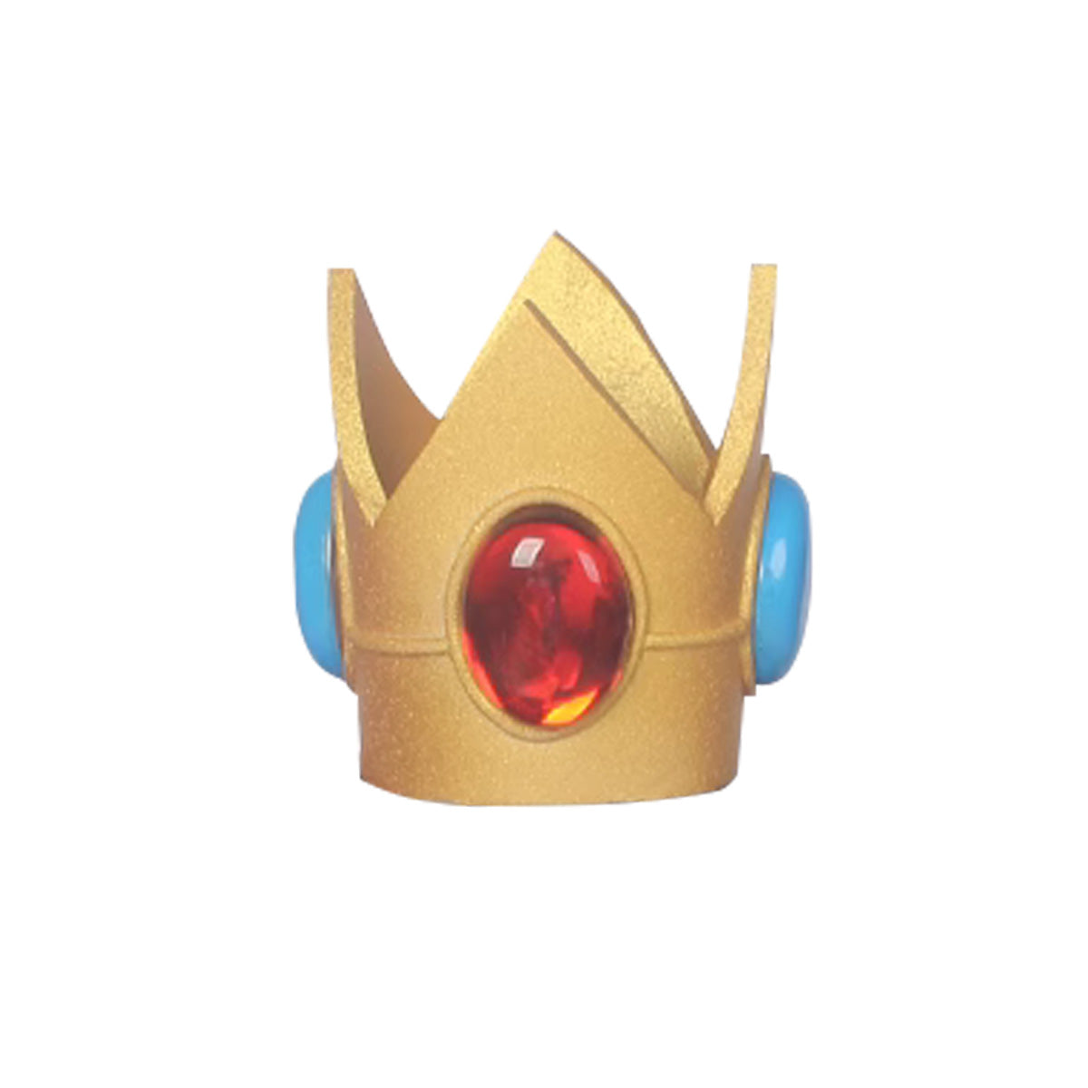 Halloween Women Peach Pink Princess Crown And Earring Cosplay Accessory Prop