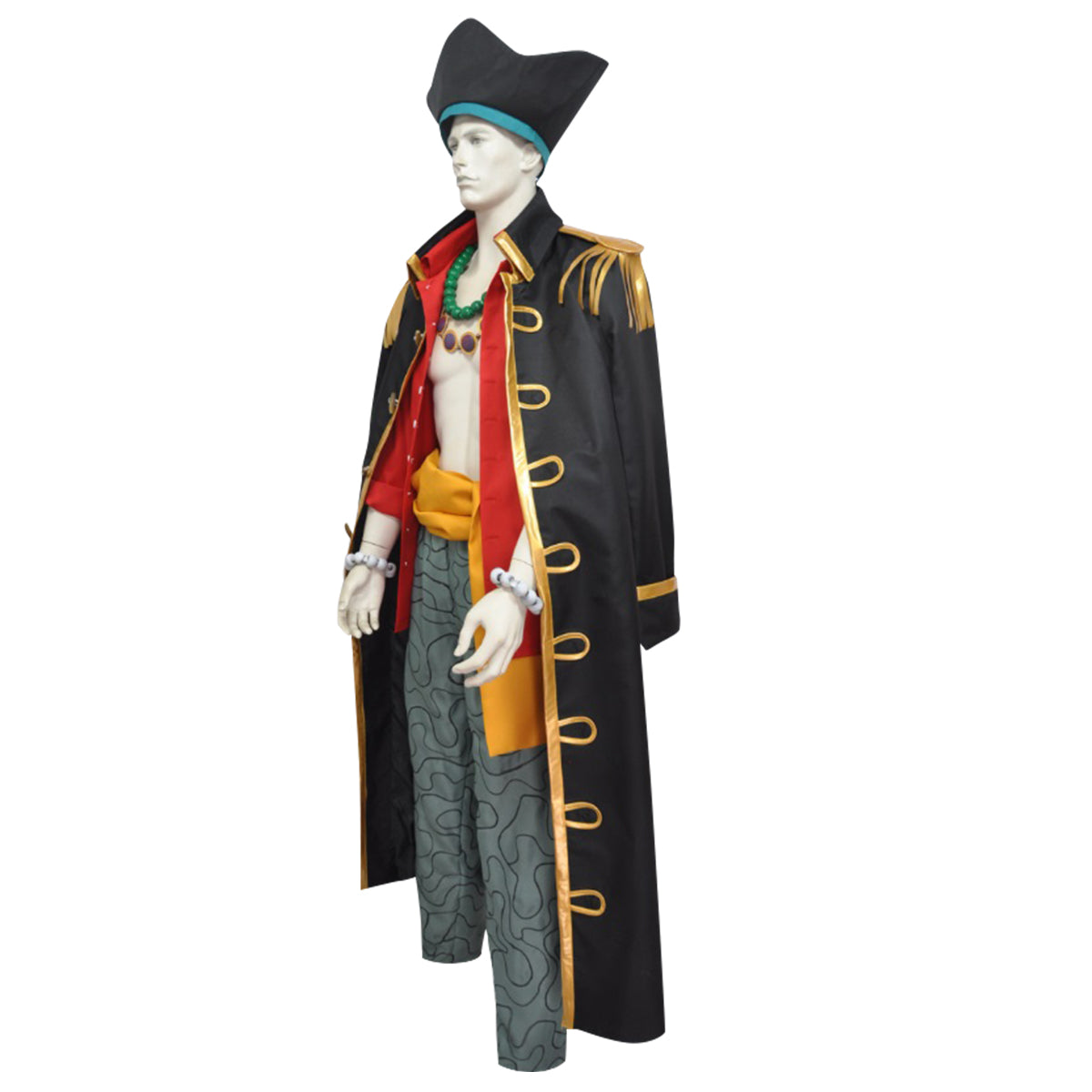 One Piece Marshall D. Teach Cosplay Costume - B Edition
