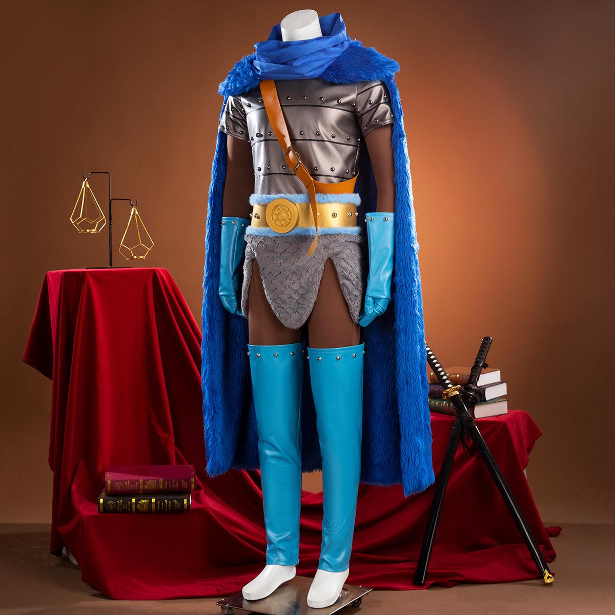 One Piece Sanji Vinsmoke Elbaph Elbaf Cosplay Costume