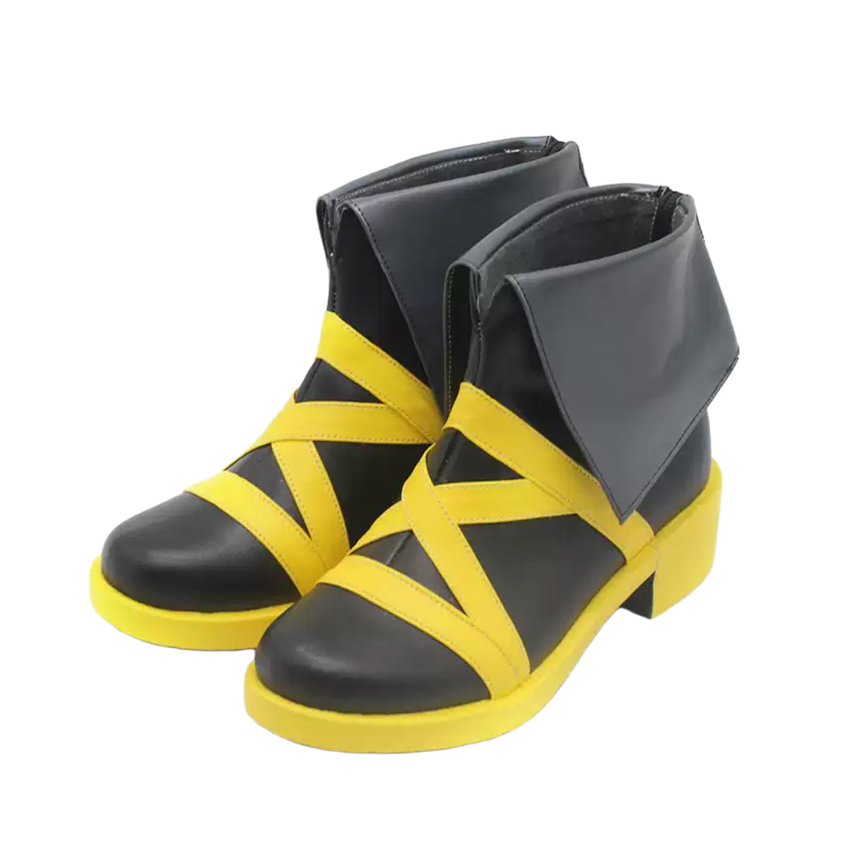 Alien Stage Hyuna Black Brown Cosplay Shoes