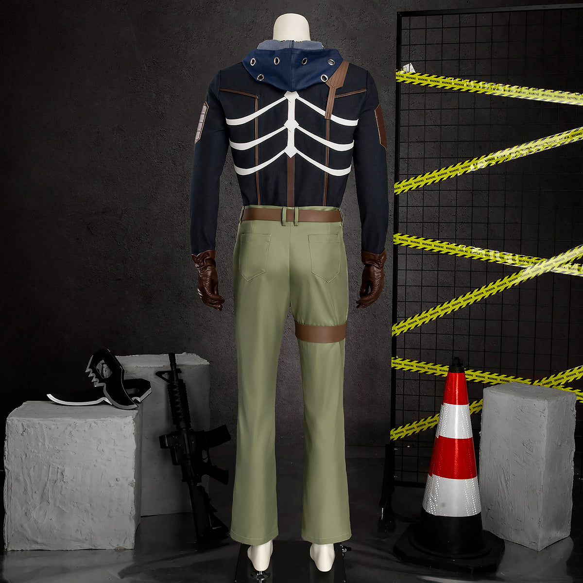 Dorohedoro Caiman Cosplay Costume