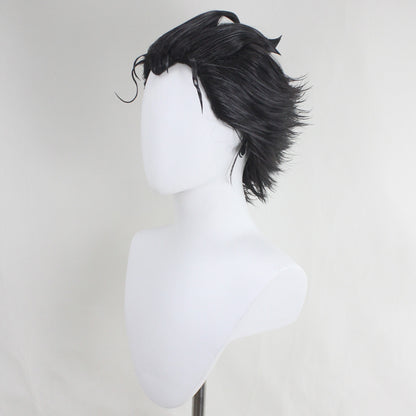 Motosierra Hombre Denji Golden Cosplay Peluca