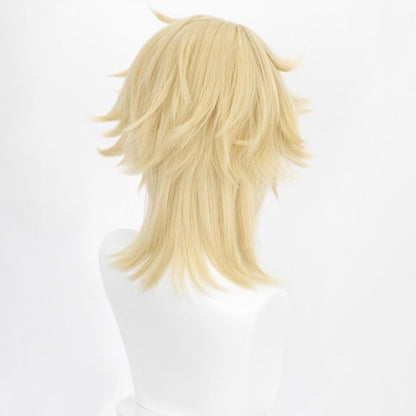 Motosega Uomo Denji Parrucca Cosplay Dorata