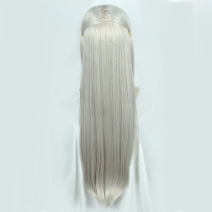 FE Three Houses Edelgard Von Hresvelg Sliver White Cosplay Wig
