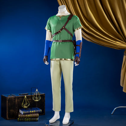 TLOZ Twilight Princess Link Green Cosplay Costume